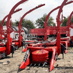 TWO-ROW SILAGE HARVESTER